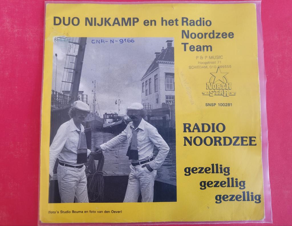 Duo Nijkamp en het Noordzee Team  - Radio Noordzee, Cd's en Dvd's, Ophalen, Gebruikt, Overige formaten, Levenslied of Smartlap