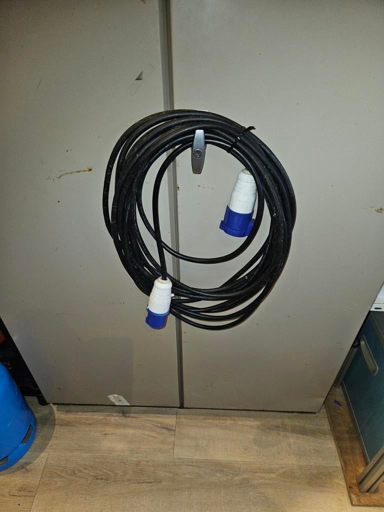 kabel carav CEE kabel 3x1,5mm² - 15m - Zware uitvoering, Ophalen of Verzenden