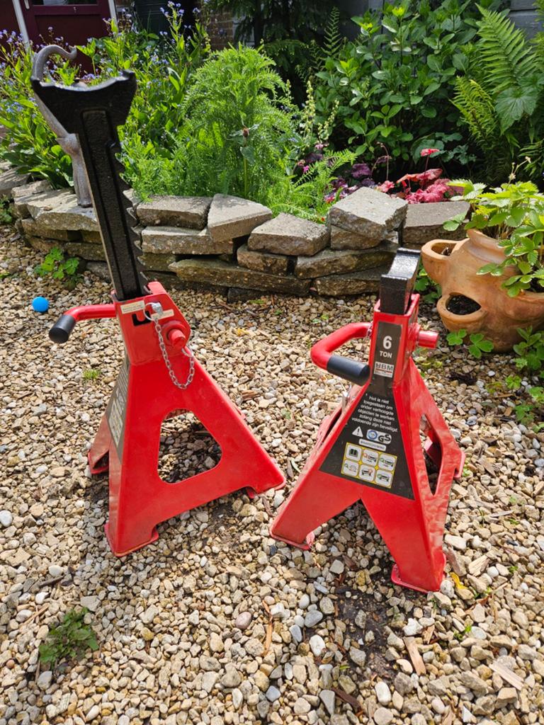 Zware Krik steunen, Auto diversen, Krikken, Ophalen, Zo goed als nieuw, Hydraulisch, Garagekrik