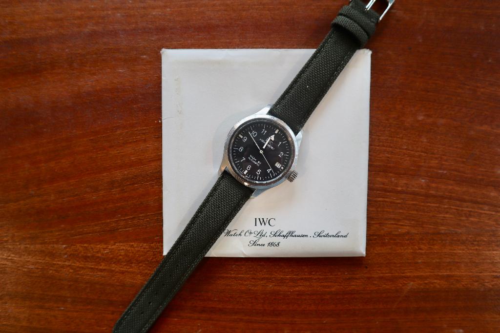 IWC Mark XII – Ref. 3241 – 1998 – Complete Set – First Owner, Sieraden, Tassen en Uiterlijk, Horloges | Heren, Gebruikt, Polshorloge