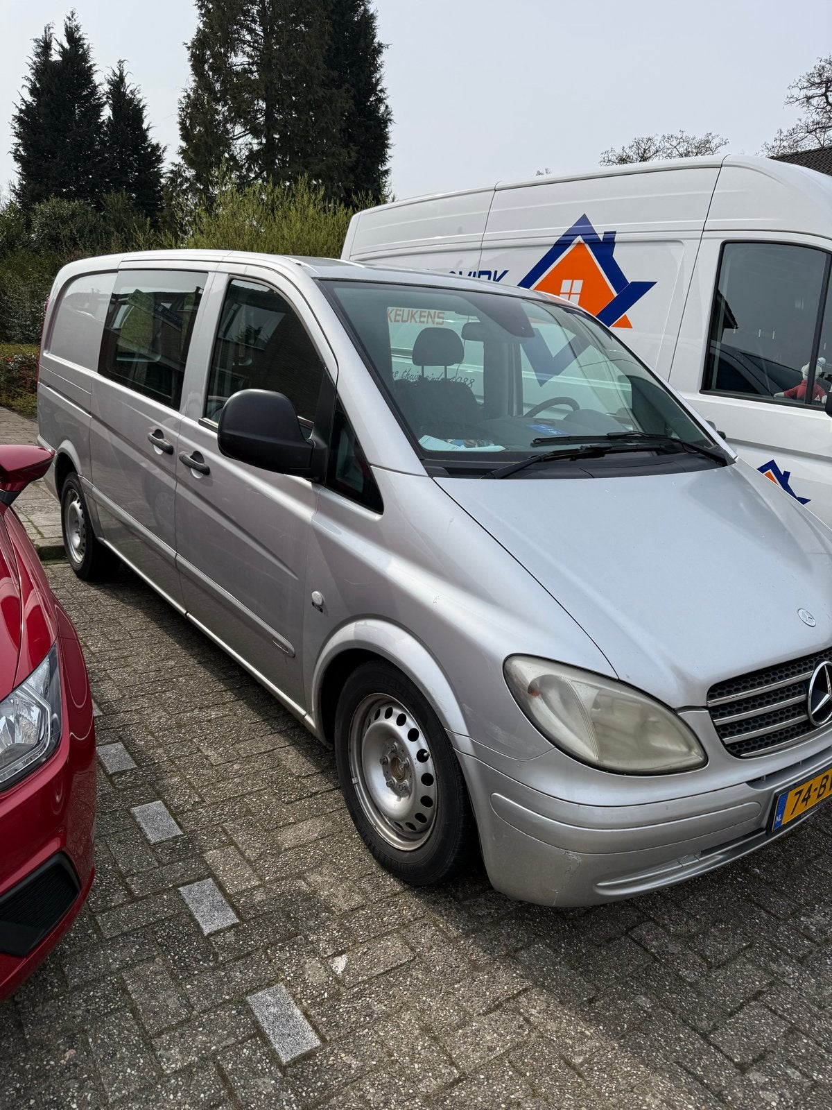Mercedes-Benz Vito 2.1 111 CDI DC AUT 2006, Auto's, Automaat, Achterwielaandrijving, 4 cilinders, 2000 kg