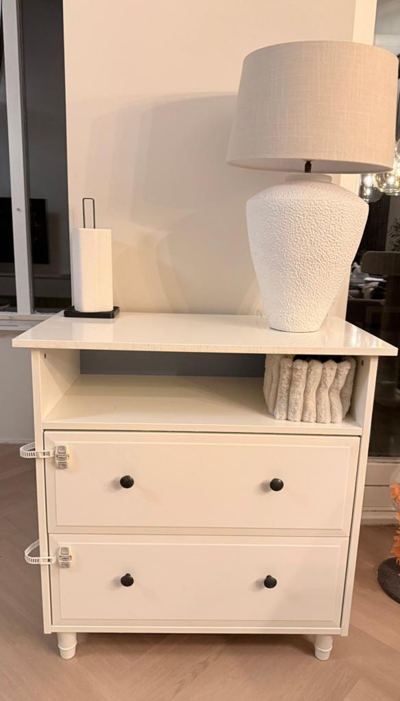 Hemnes commode lade kast Ikea, Huis en Inrichting, Kasten | Ladekasten, Ophalen, Zo goed als nieuw, 3 of 4 laden, Minder dan 100 cm