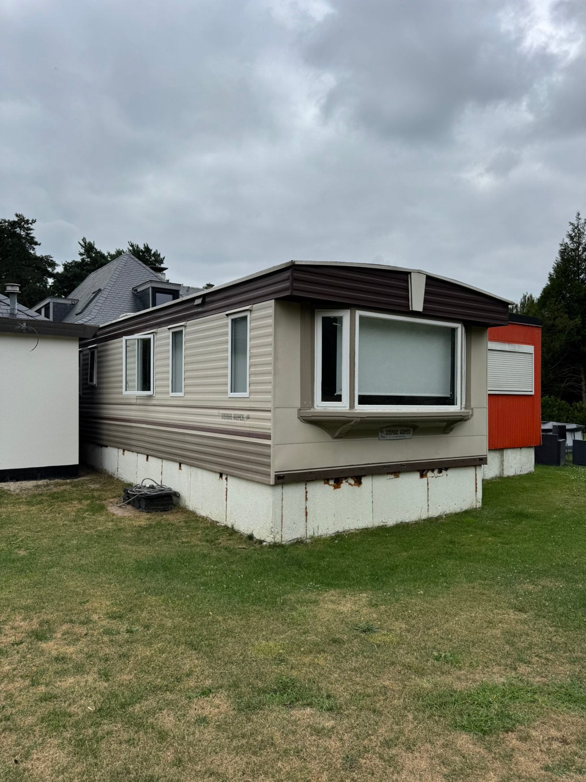 Complete, nette Stacaravan + vernieuwde Keet (74 m²), Caravans en Kamperen, Stacaravans, Tot en met 3