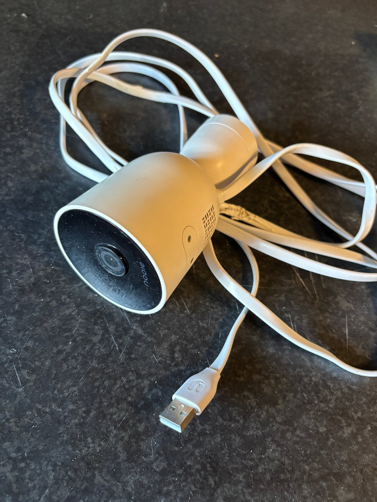 Nooie Smart Home Security Camera with USB (Incl. Screws), Ophalen of Verzenden, Zo goed als nieuw, Detector, Sensor of Melder