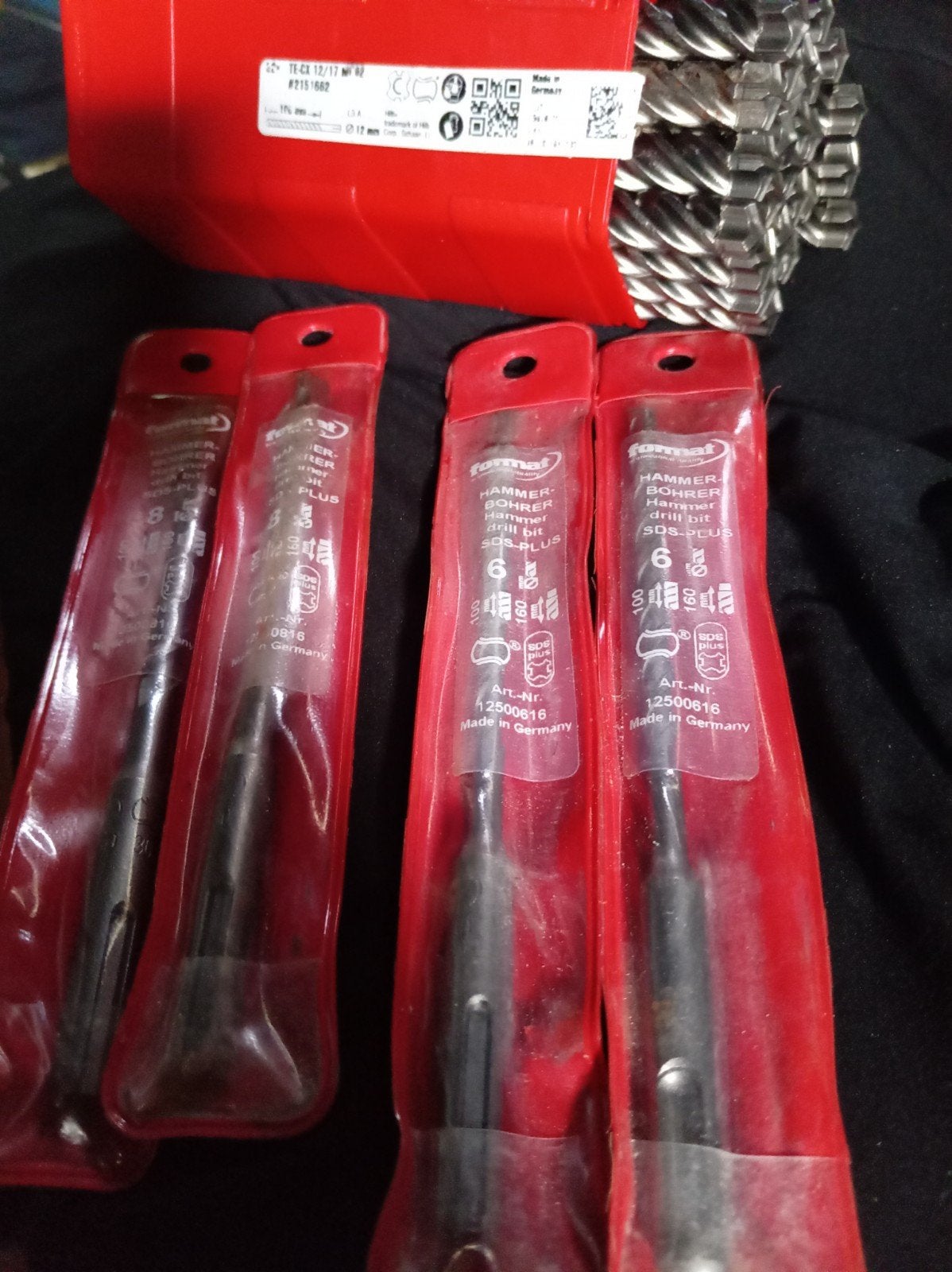 Hilti 12/17 Te-cx ( SDS plus 25stuks) Format 8(2stuks) Forma, Ophalen, Nieuw, Boor- en/of Breekhamer
