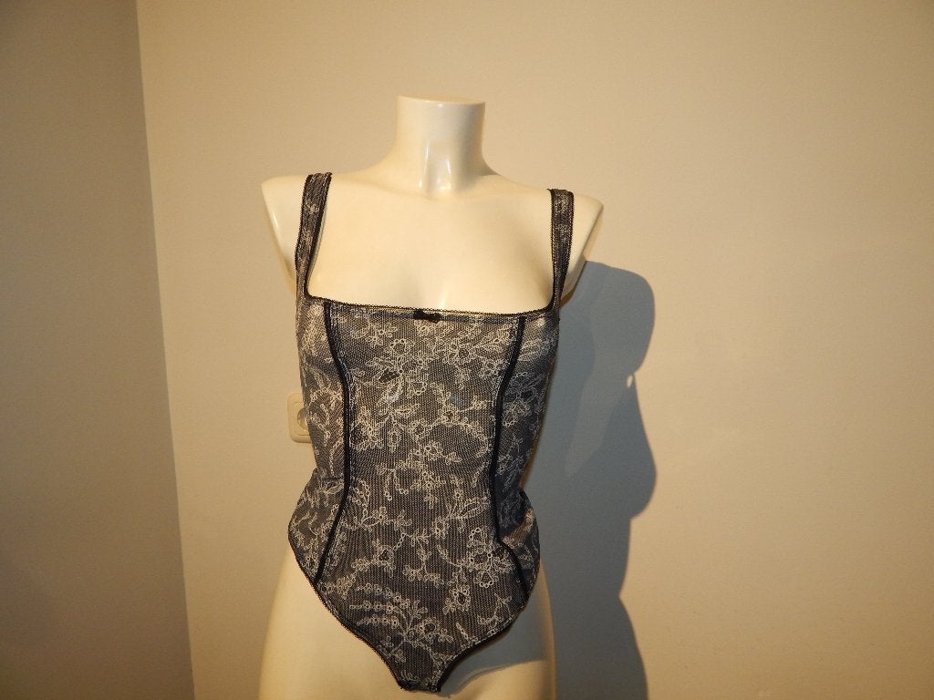 Wolford corrigerende stretch body in print mooi EU 38, Wolford, Verzenden, Meerkleurig, Body of Korset
