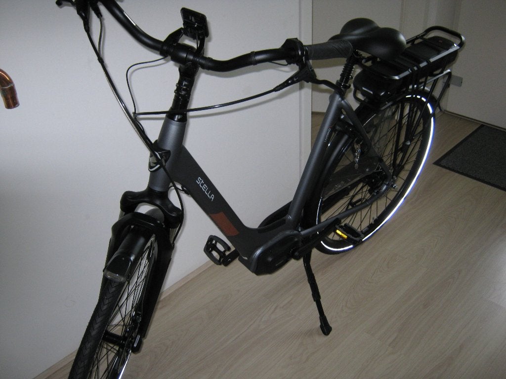 T.K .Elektrische fiets, Versnellingen, 56 cm of meer, Zo goed als nieuw, Schijfrem