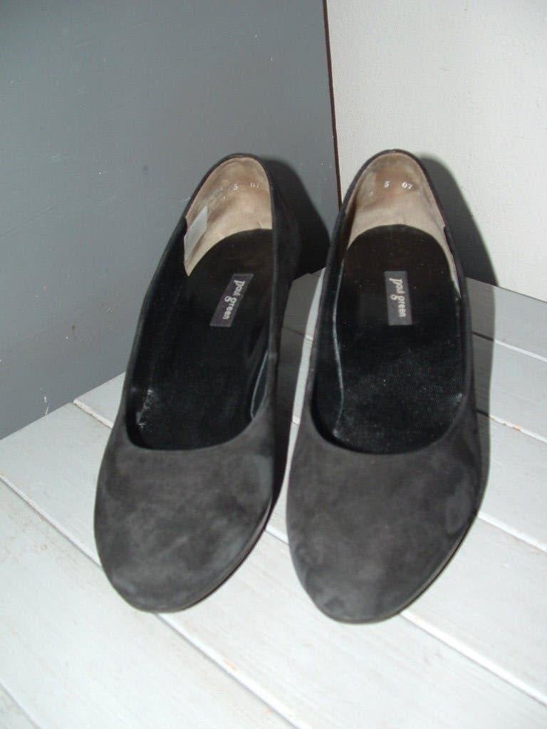 Paul Green suede zwarte pump mt 5 - maat 38  NOOIT GEDRAGEN!, Pumps, Zwart, Ophalen of Verzenden, Zo goed als nieuw