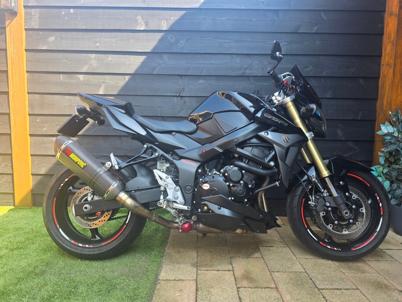 SUZUKI GSX-S 750 2014|ZEER GOEDE STAAT|AKRAPOVIC|ZWART|, Particulier, Naked bike
