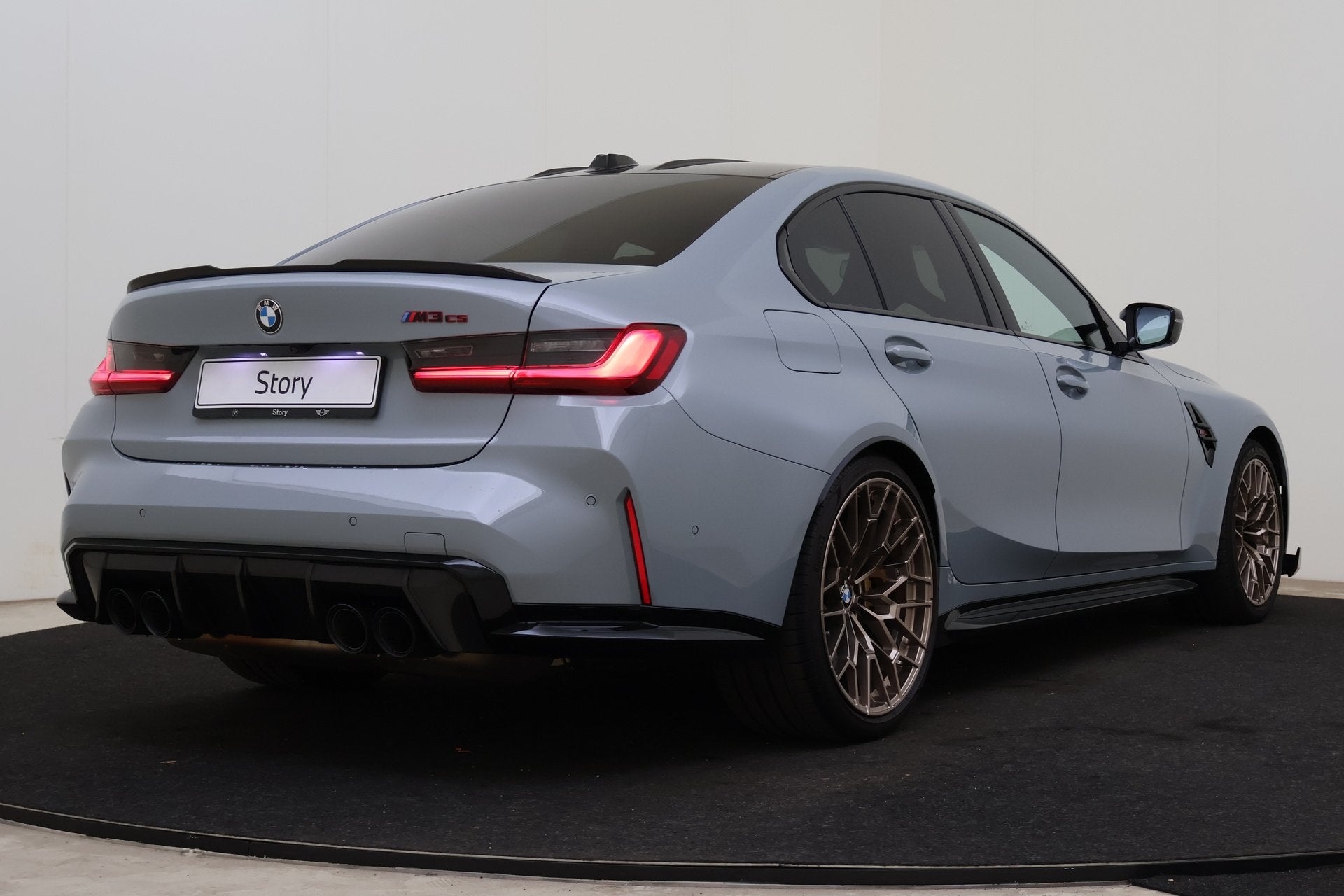 BMW 3 Serie M3 CS Automaat / M Carbon-keramisch remmen / M C, Gebruikt, Euro 6, 2993 cc, Met garantie (alle)