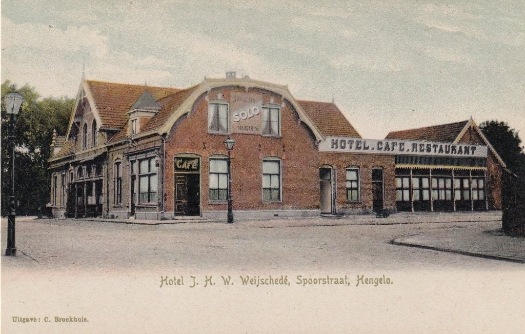Hengelo, Hotel., Verzenden, Voor 1920, Ongelopen, Overijssel