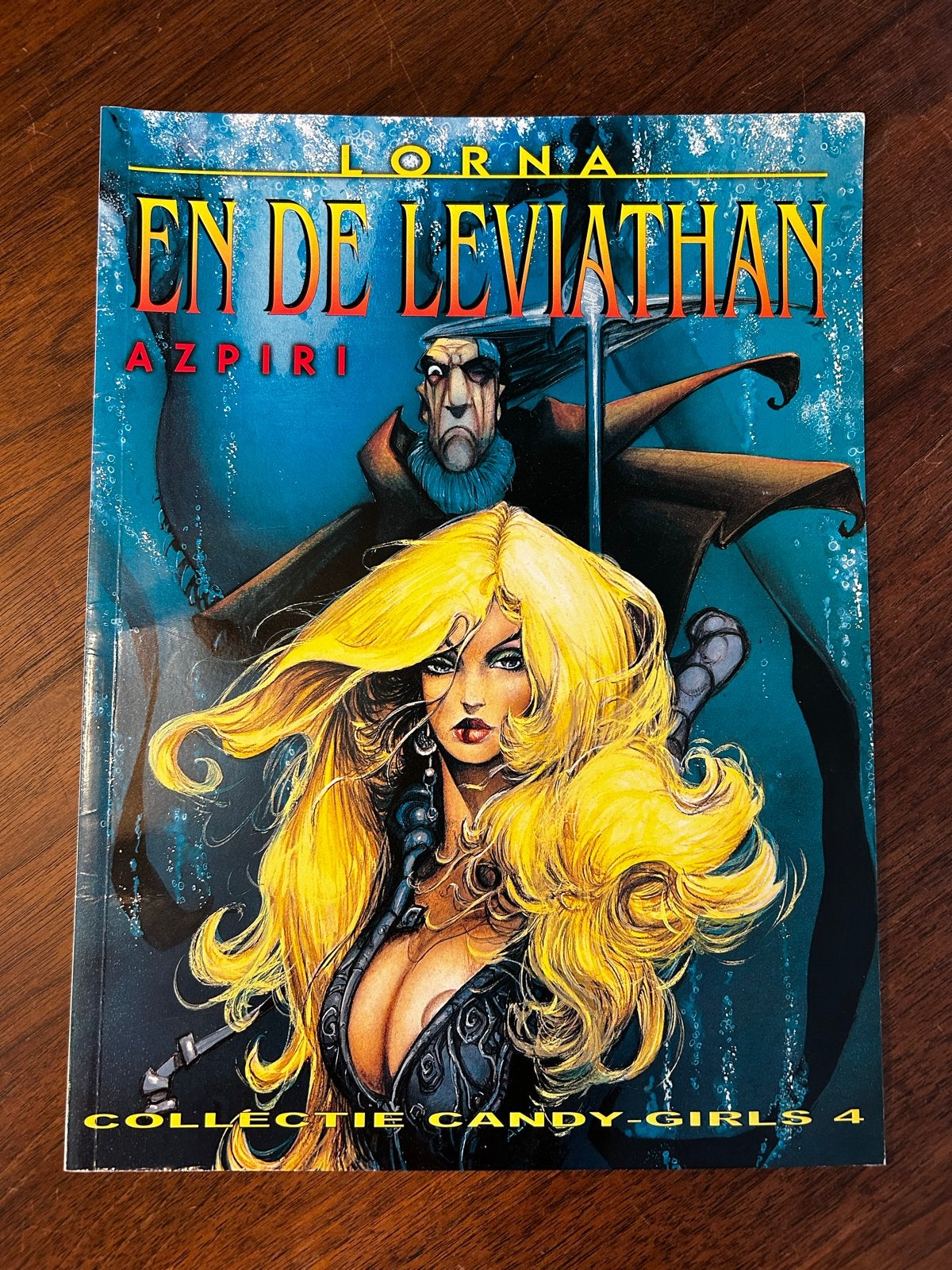 Lorna en de Leviathan - Erotische sf (Candy Girls 4) - 1999, Boeken, Eén stripboek, Ophalen of Verzenden, Zo goed als nieuw