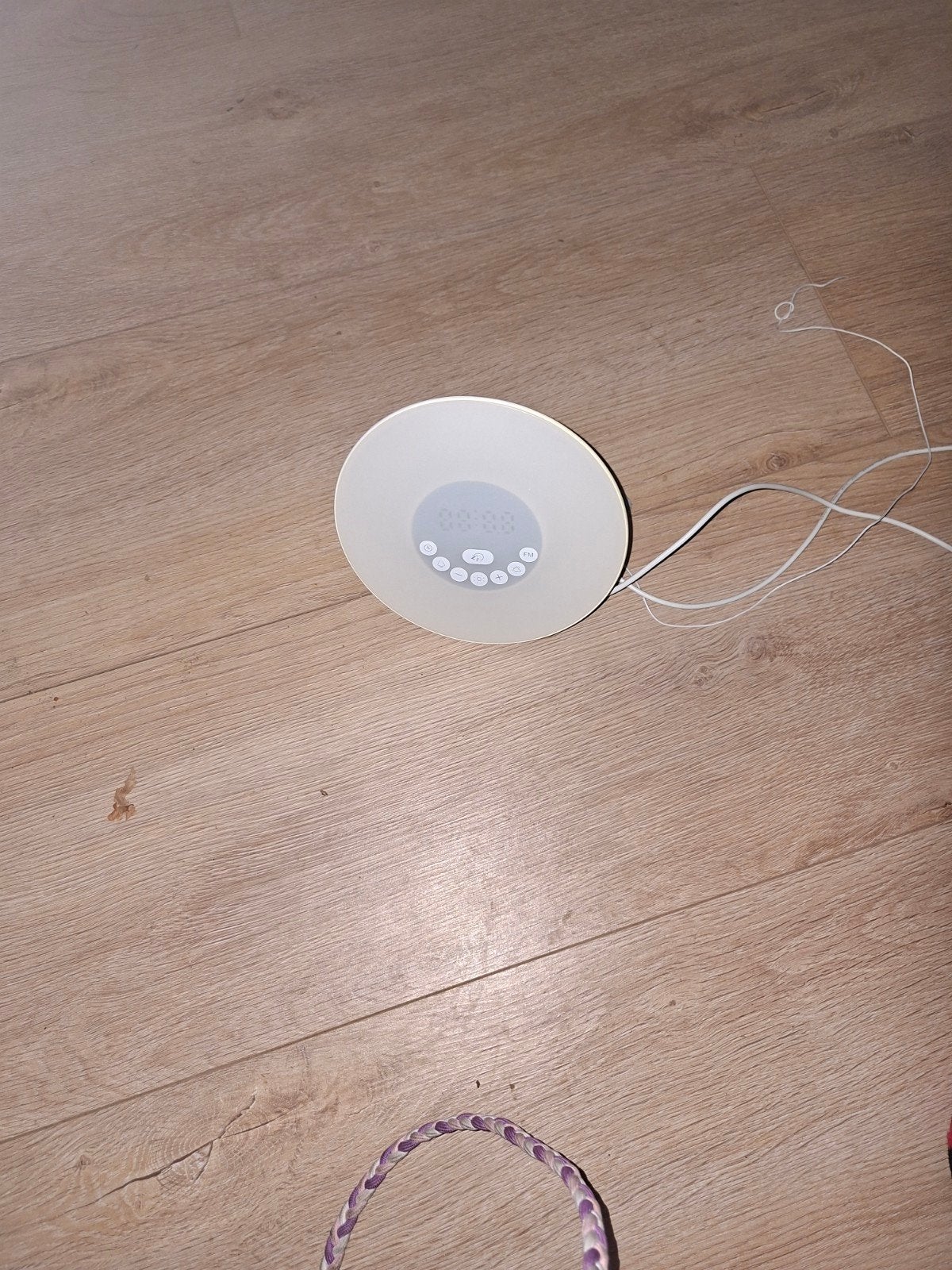 Wake-up Light Wekker met Simulatie Zonsopgang/Zonsondergang, Ophalen, Zo goed als nieuw