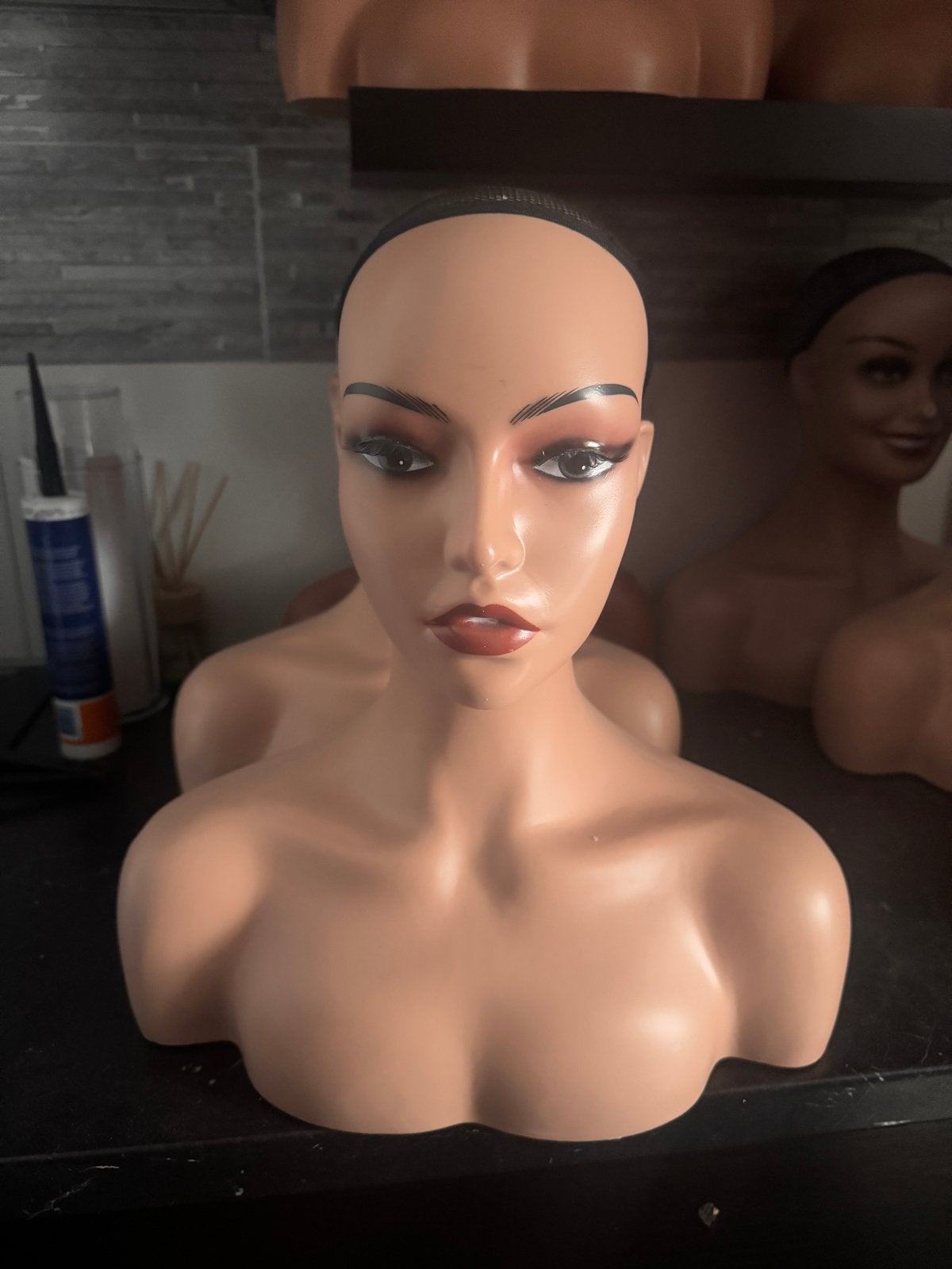 Mannequin Hoofd voor Pruiken - Display Pop, Ophalen of Verzenden, Gedragen