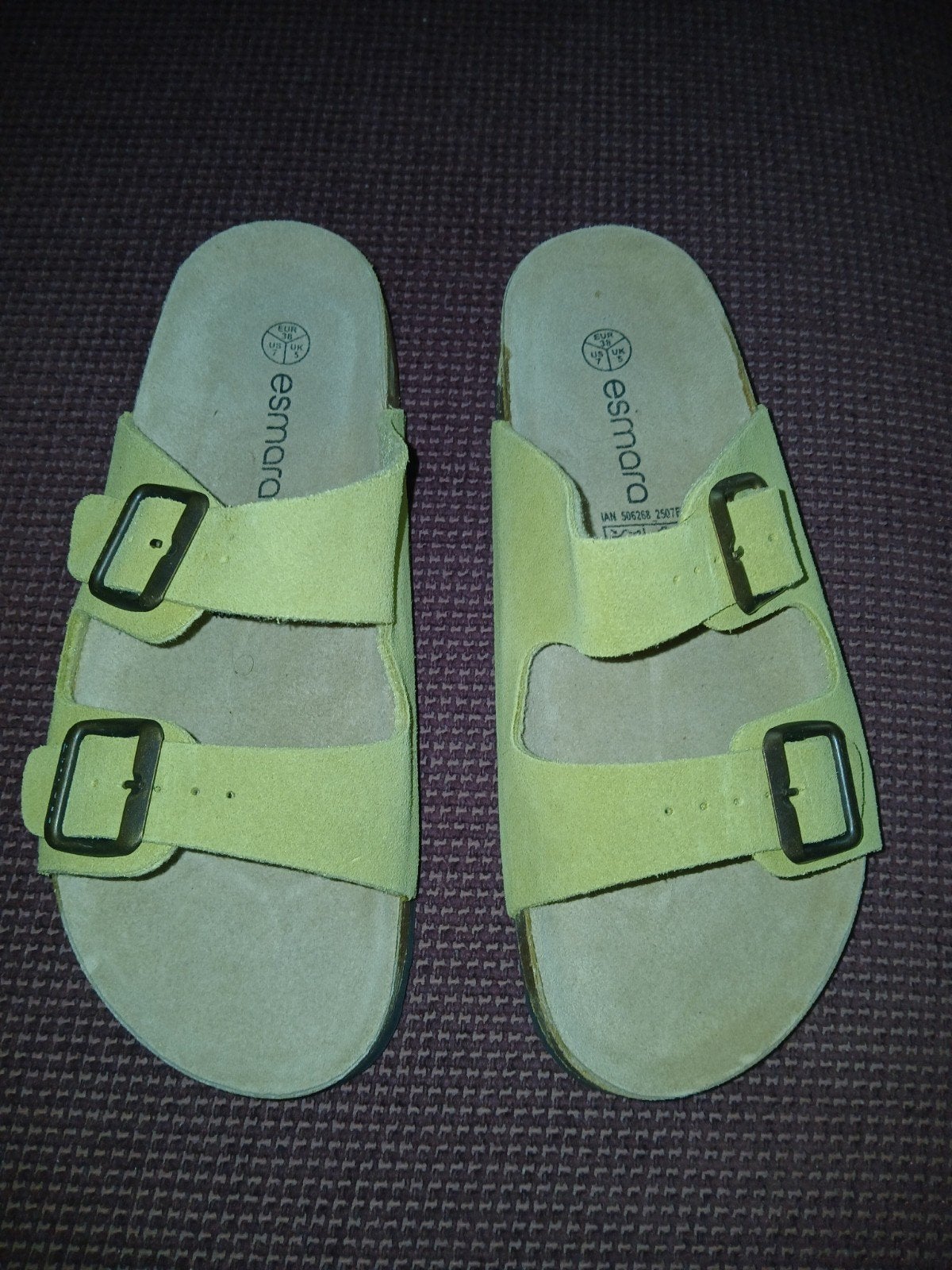 Slippers Esmara 38 mosterd geel, Slippers, Geel, Nieuw, Esmara