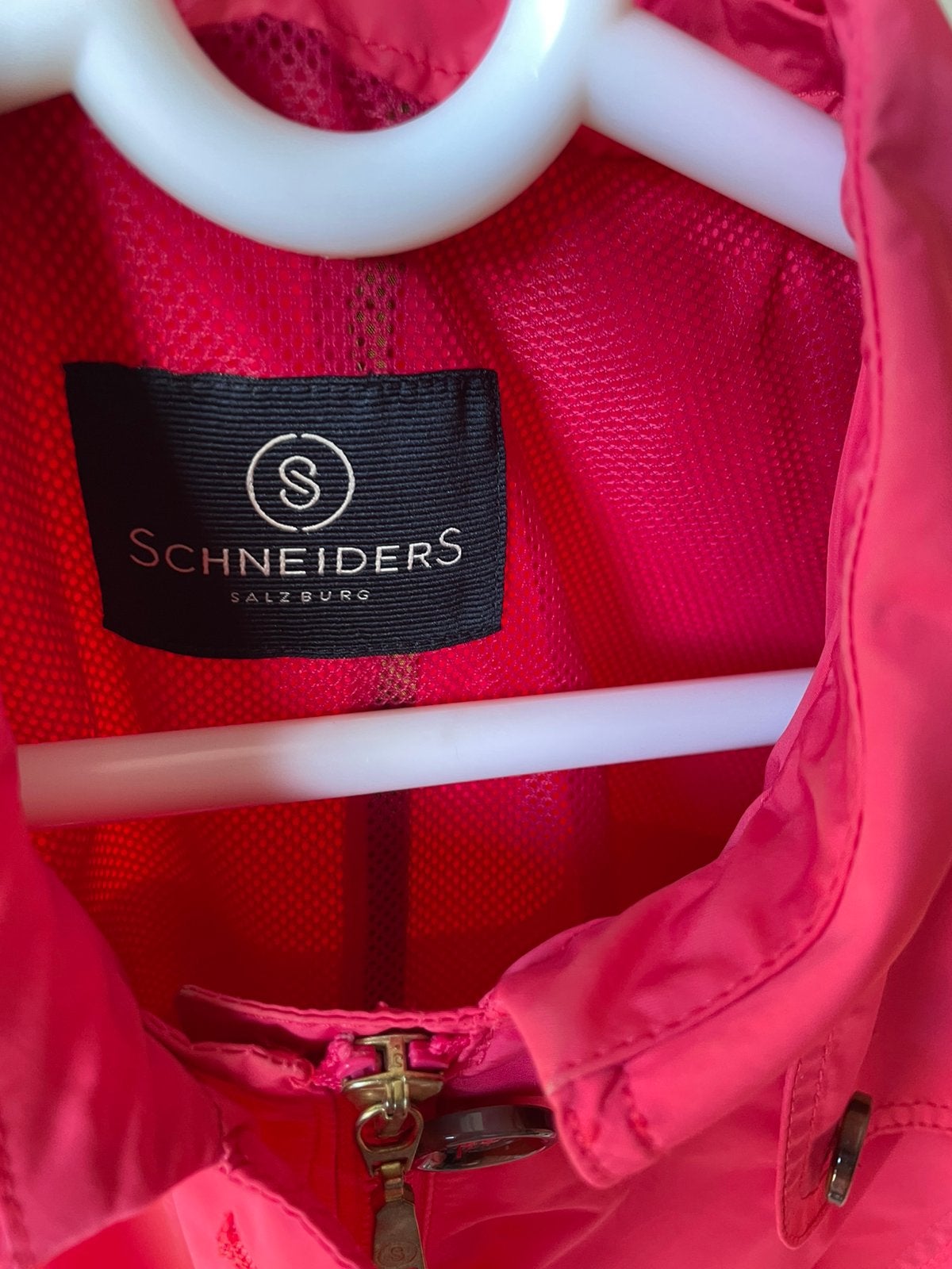 Regenjas dames met ceintuur., Kleding | Dames, Ophalen of Verzenden, Zo goed als nieuw, Maat 38/40 (M), Roze