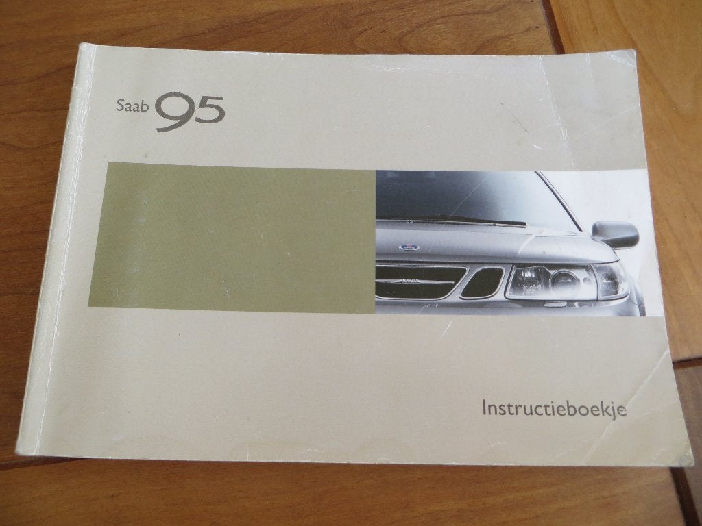 Instructieboek Saab 9-5, Saab 9-5 Estate 2003, model 2004, Auto diversen, Handleidingen en Instructieboekjes, Ophalen of Verzenden