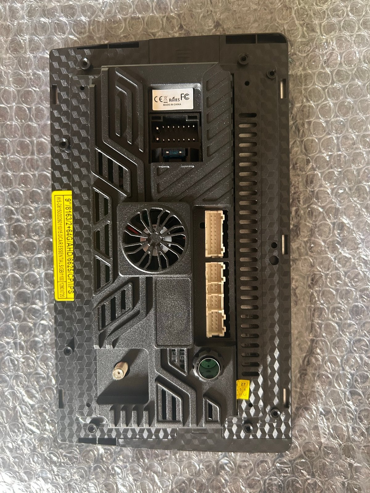 Car Essentials 9 inch radio voor Ford Fiesta 2013-2017, Auto diversen, Autoradio's, Ophalen of Verzenden, Nieuw