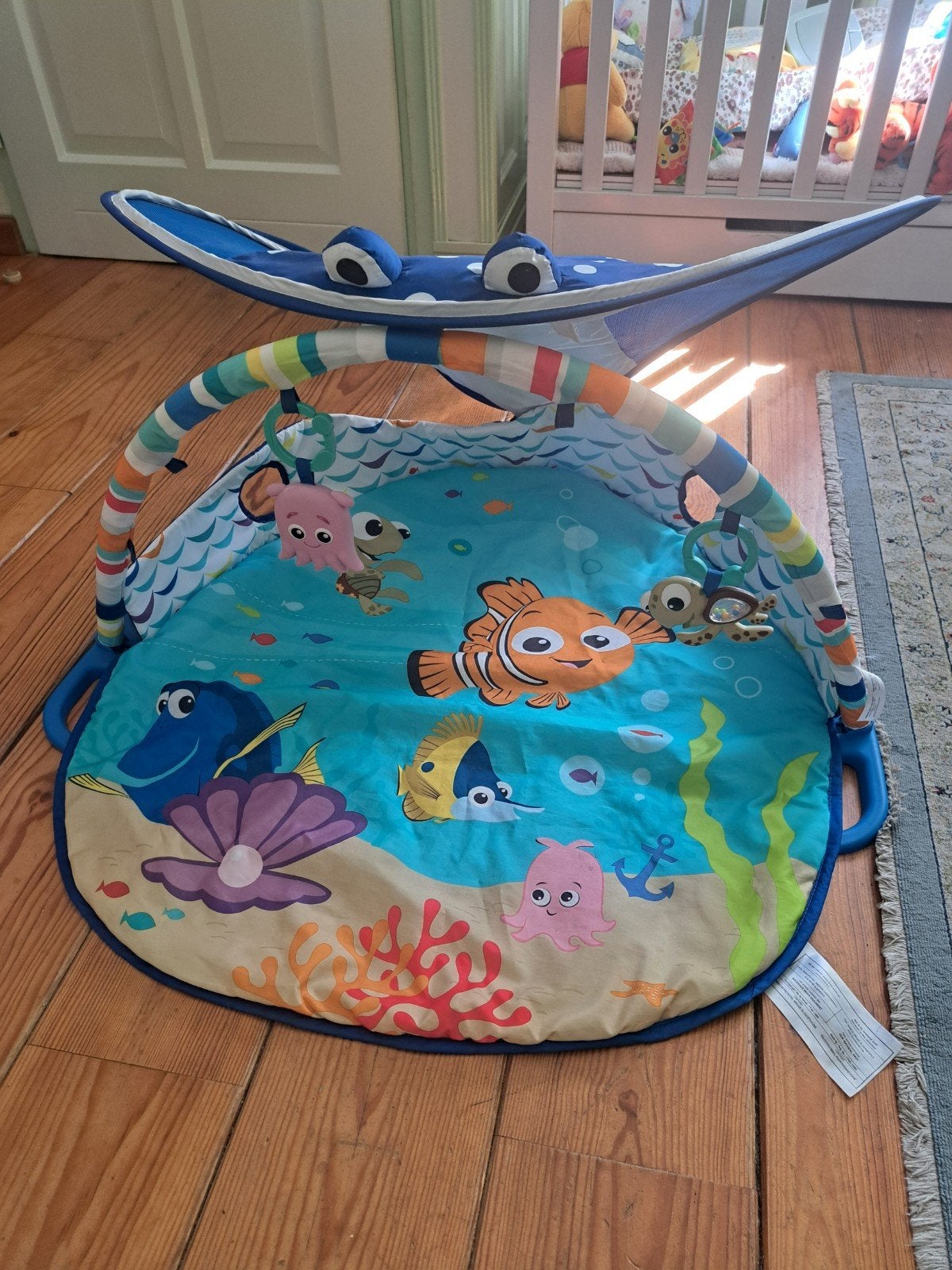 Finding Nemo speelkleed met muziek en lichtjes, Ophalen, Zo goed als nieuw, Speelkleed, Met licht