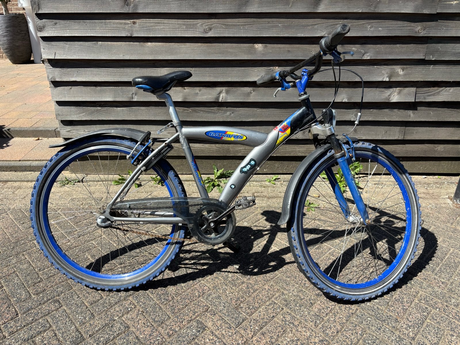 Batavus Snake jongensfiets – 3 versnellingen – OPKNAPPER, Fietsen en Brommers, Terugtraprem, Gebruikt, Versnellingen, Ophalen