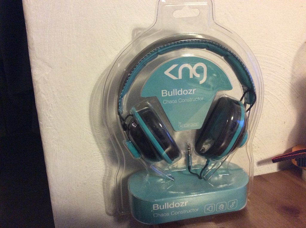 Bulldozr chaos constructor koptelefoon on-ear blauw. Nieuw, Audio, Tv en Foto, Koptelefoons, Nieuw, Overige merken, Blauw, Verstelbaar