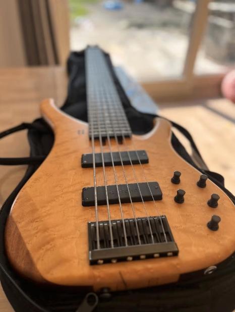 Sandberg 6-String Custom Bass – Ken Taylor – Bartolini USA, Ophalen of Verzenden, Zo goed als nieuw, Elektrisch, 6-snarig