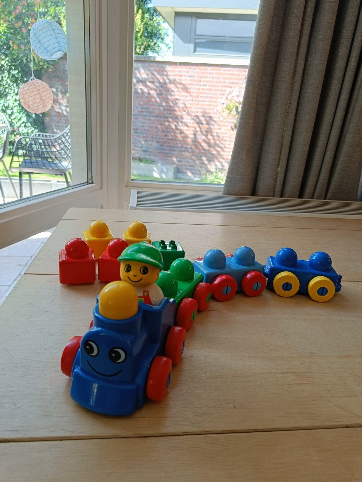 Duplo primo trein, Ophalen, Gebruikt, Speelset
