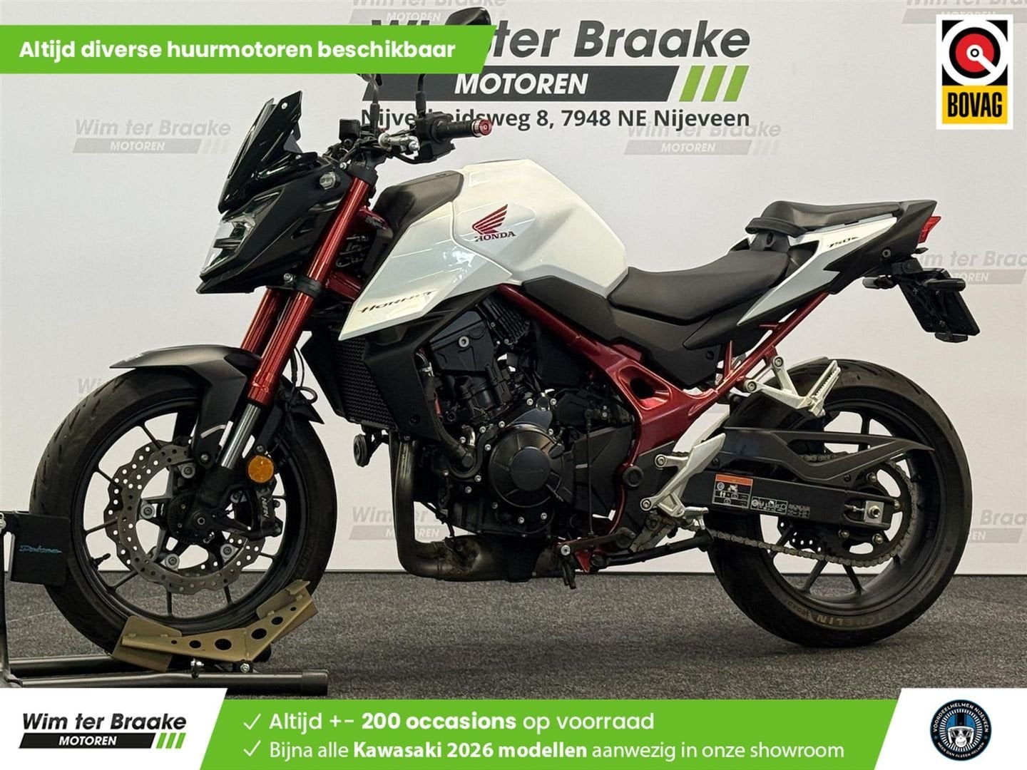 Honda CB 750 Hornet ABS (bj 2023) 3,330 km, Motoren, Motoren | Honda, 2 cilinders, HONDA, Motorrijbewijs A, Bedrijf