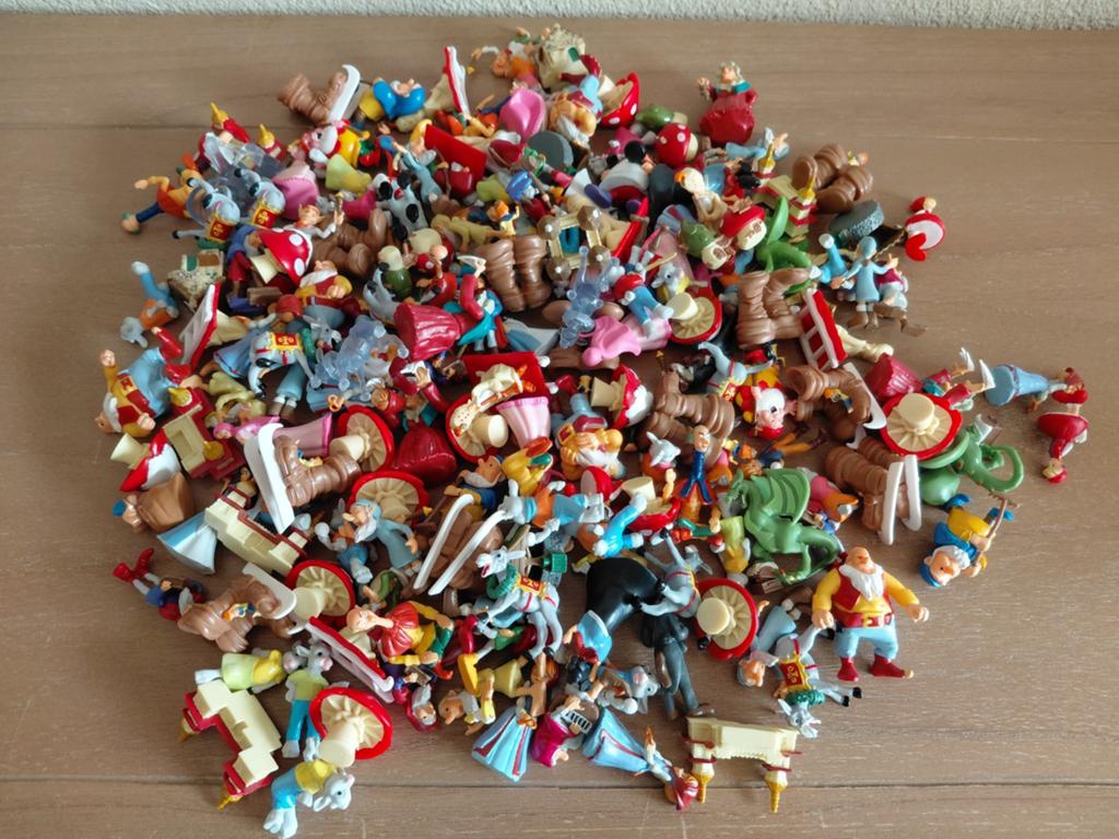 Grote set Efteling poppetjes, Verzamelen, Efteling, Ophalen of Verzenden, Zo goed als nieuw, Beeldje of Poppetje