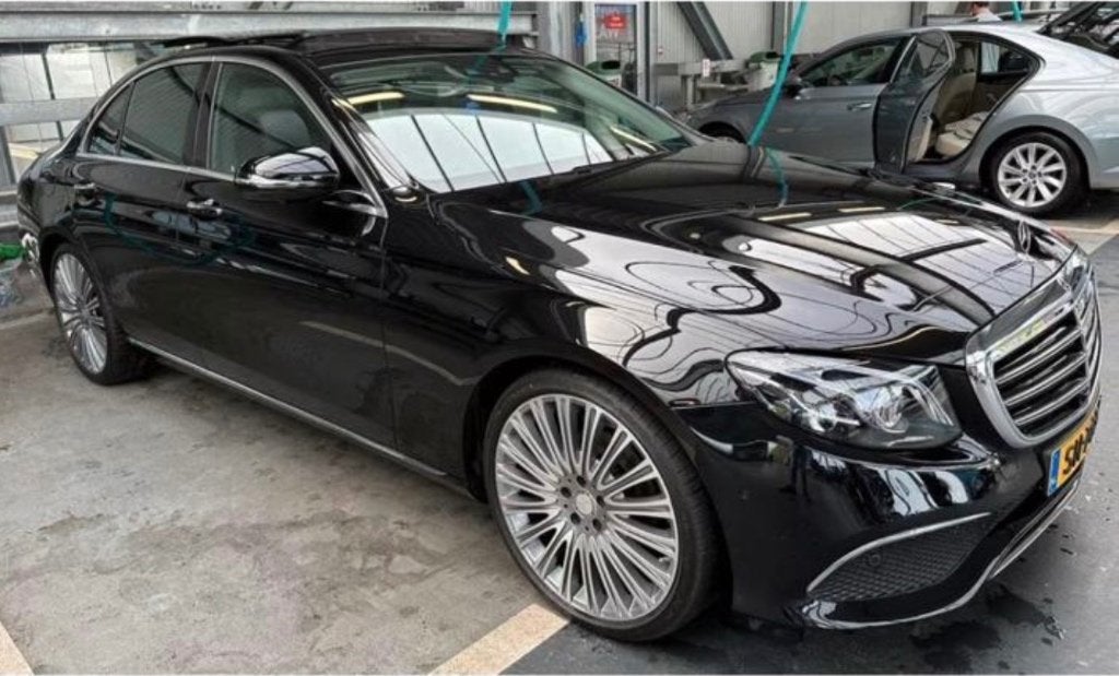 Mercedes-Benz E-Klasse E220 d 194pk 9G-TRONIC 2018 Zwart, Auto's, Mercedes-Benz, Automaat, Euro 5, Achterwielaandrijving, 4 cilinders