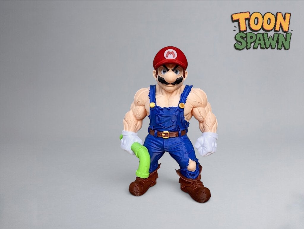 Muscle Mario – Super Mario Gym Variant – 32,5 cm