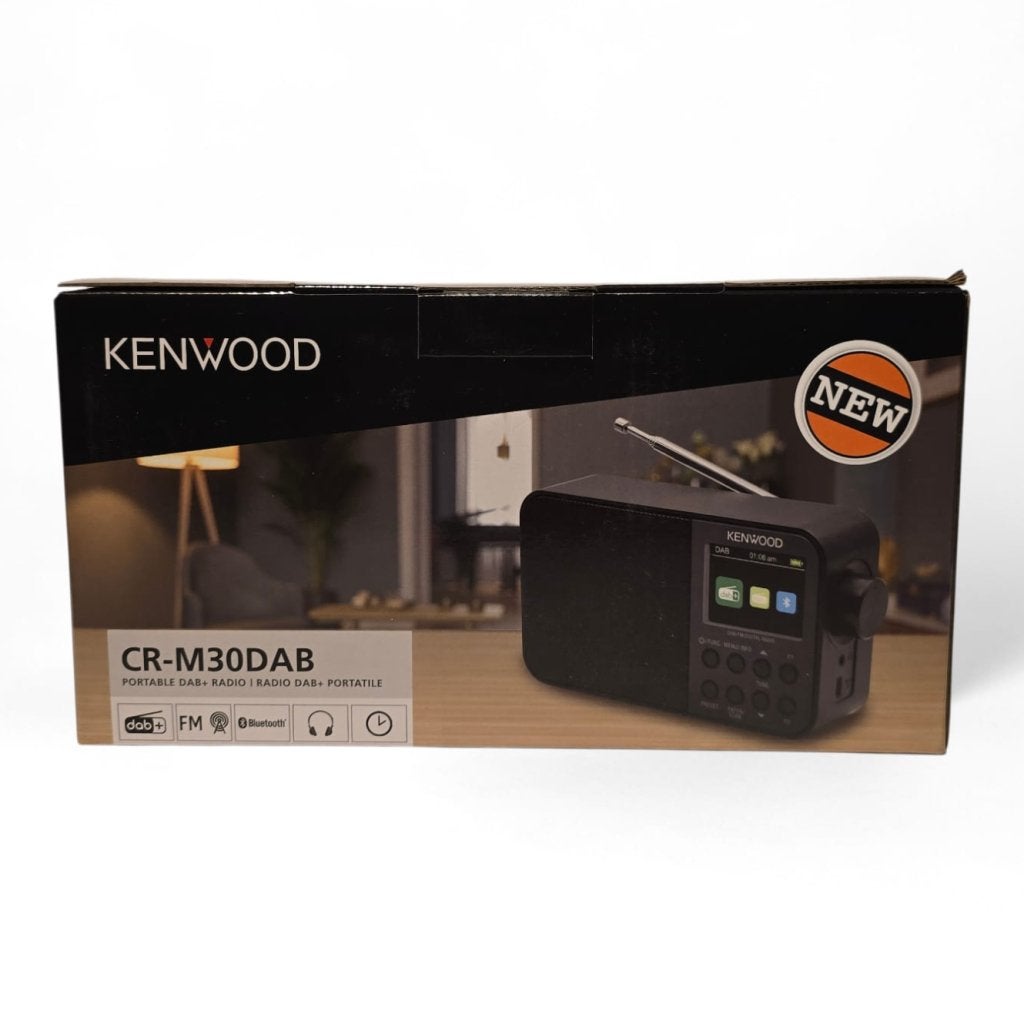 Kenwood CR-M30DAB DAB+ Radio - Interne accu - Zwart | Nieuw, Kenwood, Gebruikt, Support@kenwood.com, JVCKENWOOD Corporation
3-12, Moriyacho, Kanagawa-ku
Yokohama-shi, Kanagawa 221-0022
Japan
