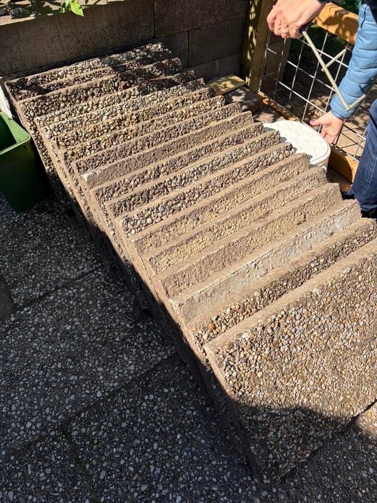 Grindtegels, Ophalen, Gebruikt, Overige materialen