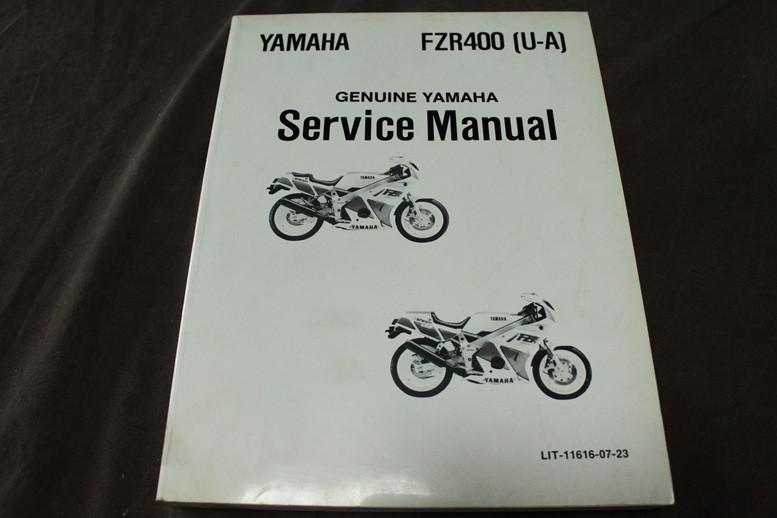 Yamaha FZR400 U-A 1988 / 1989 motorcycle service manual FZR, Ophalen of Verzenden, Yamaha