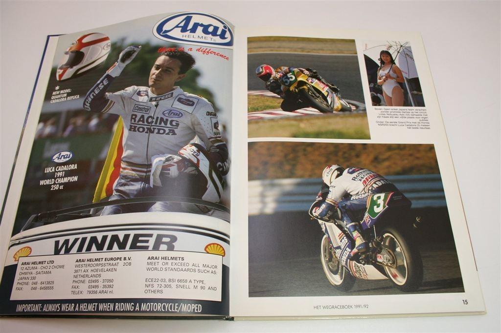 Het Wegraceboek [1991-92] — GP, Superbikes & Techniek, Boeken, Ophalen of Verzenden, Gelezen
