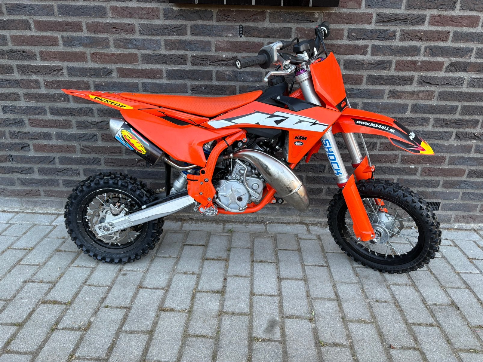 KTM SX 50 2024 / Nieuwstaat / 71.5 uur / FMF/ Olie vering, Motoren, Particulier, Crossmotor