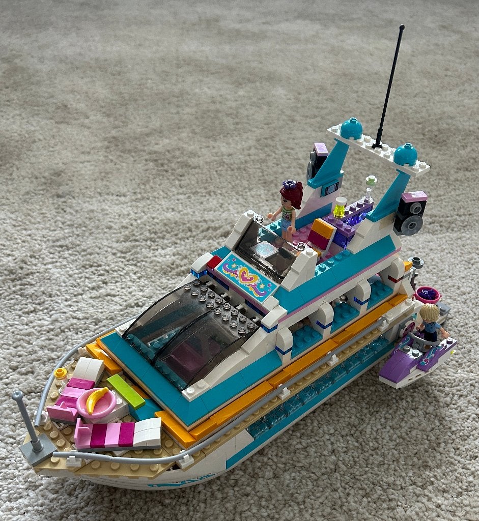 Lego Friends - Dolphin Cruiser 41015, Kinderen en Baby's, Speelgoed | Duplo en Lego, Gebruikt, Verzenden, Lego, Friends