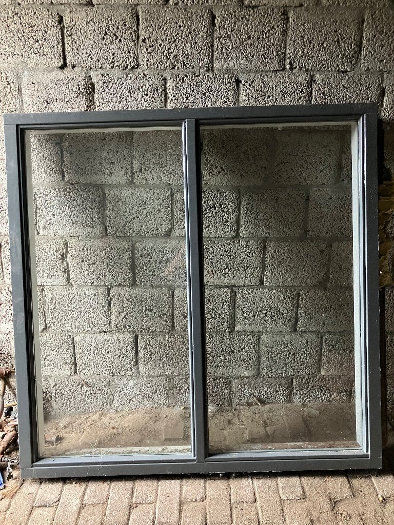 Raamkozijn 160 x 160, Doe-het-zelf en Verbouw, Glas en Ramen, Ophalen, Gevelraam of Ruit, Gebruikt, 160 cm of meer