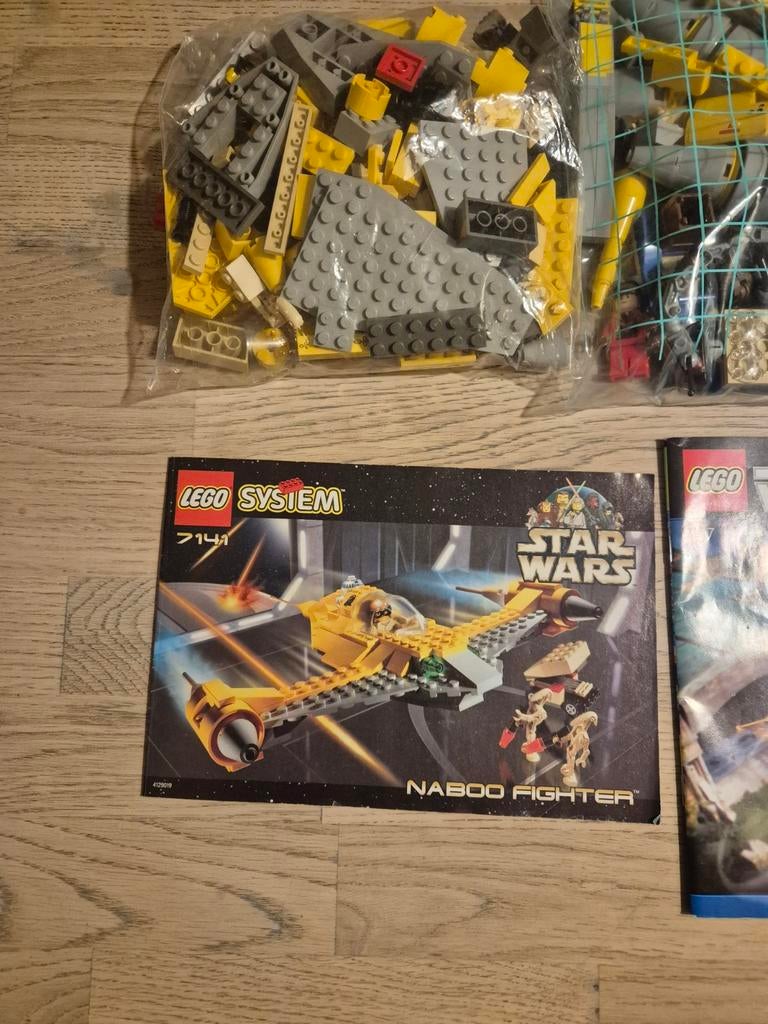 Lego Star Wars naboo fighter collectie- 3 sets, Ophalen of Verzenden, Zo goed als nieuw, Complete set, Lego