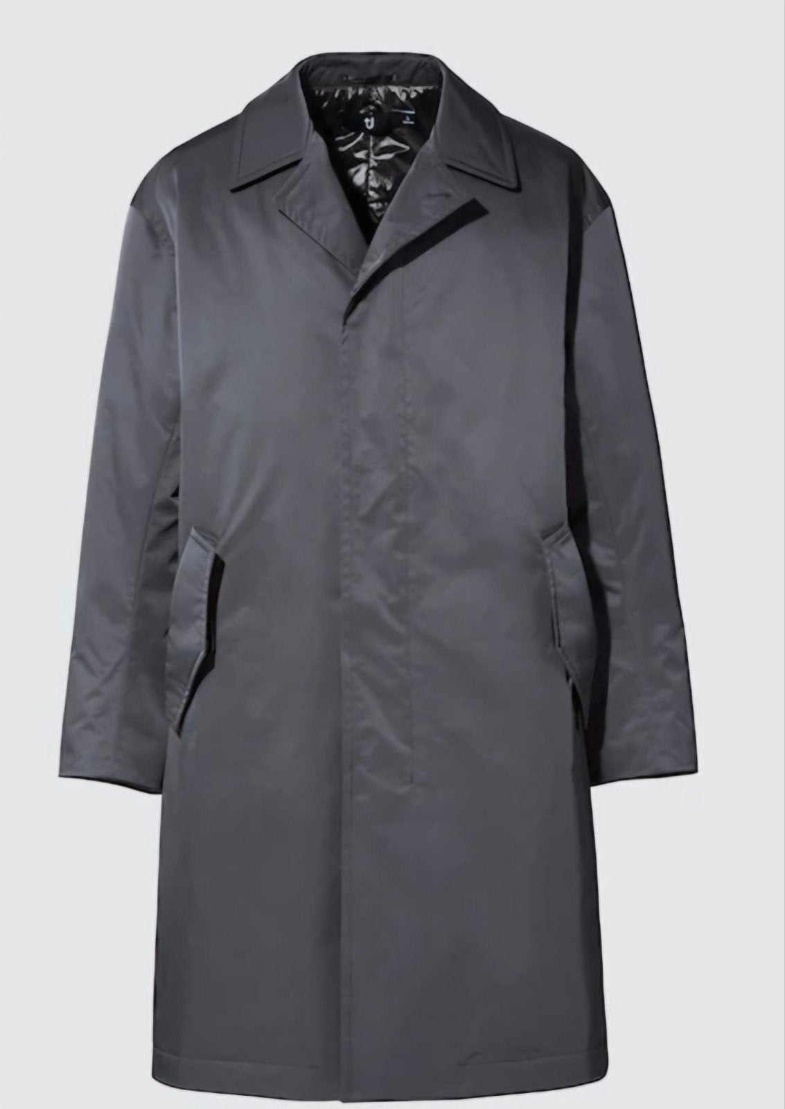 Heren jas oversized maat S UNIQLO+J breasted coat, Ophalen of Verzenden, Zo goed als nieuw, Uniqlo+J, Grijs