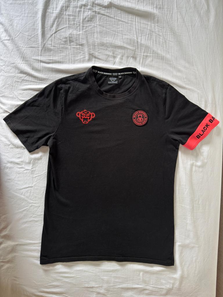 T-Shirt Black Bananas, Ophalen, Zo goed als nieuw, Maat 48/50 (M), Zwart