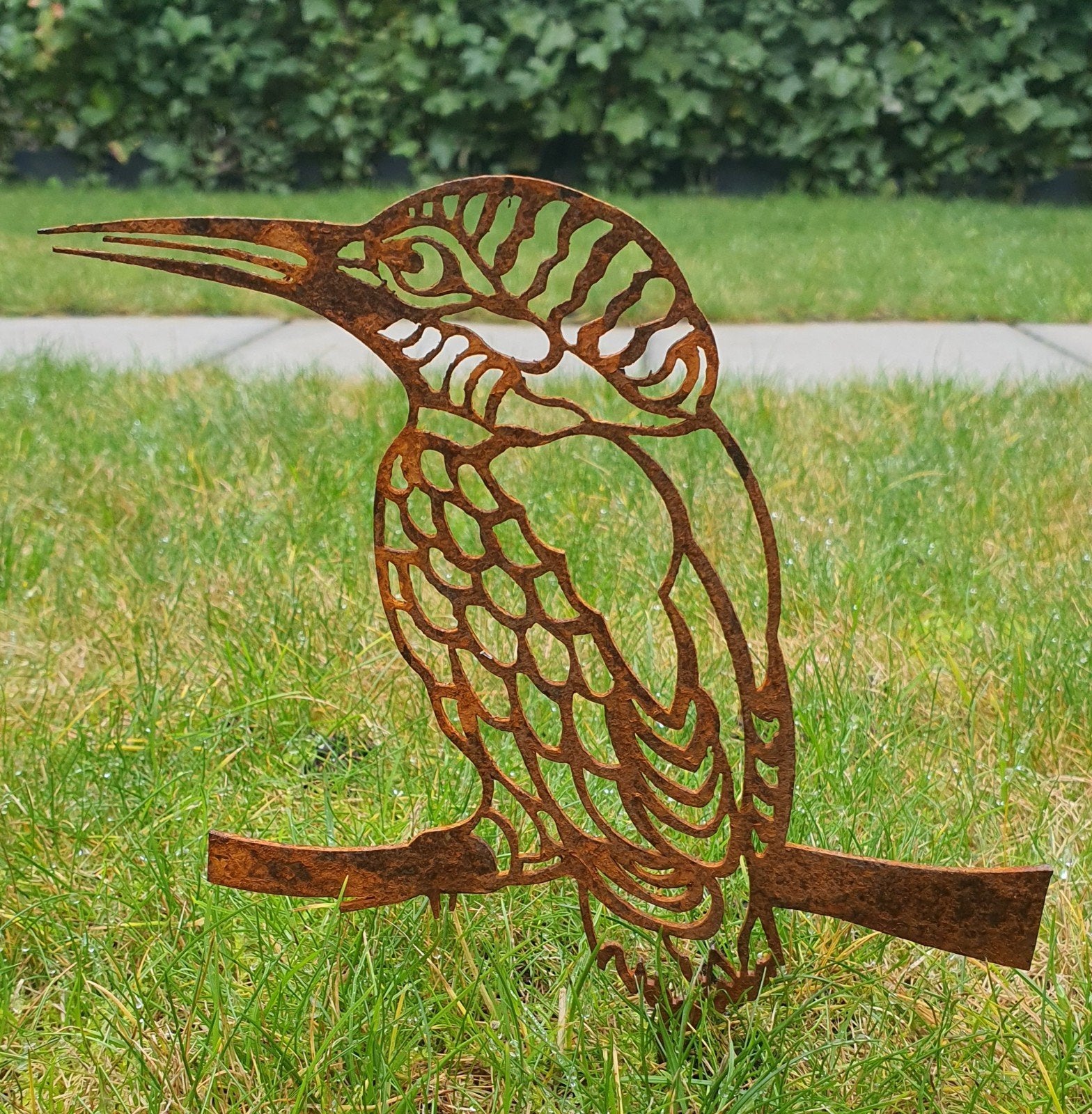 Decoratief vogel, Tuin en Terras, Ophalen, Gebruikt, Metaal, Overige typen