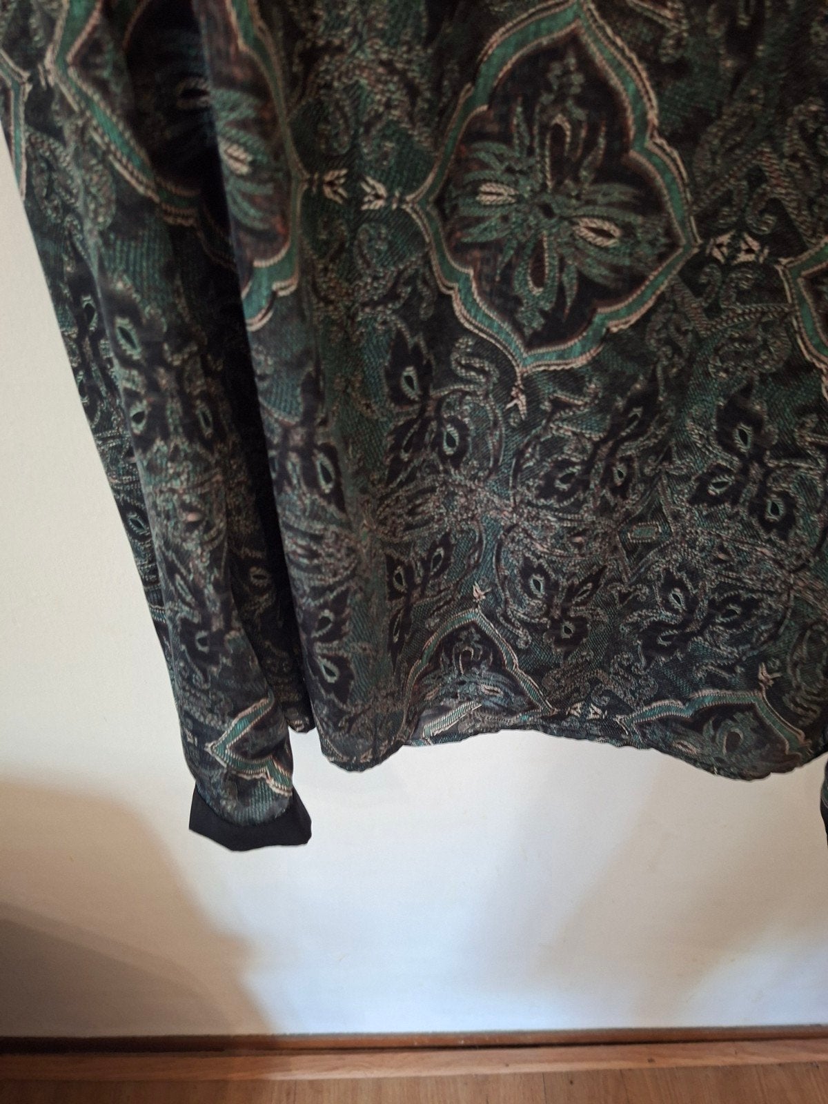 Expresso Blouse Maat 38 - Groen/Zwart Patroon, Maat 38/40 (M), Expresso, Ophalen of Verzenden, Gedragen