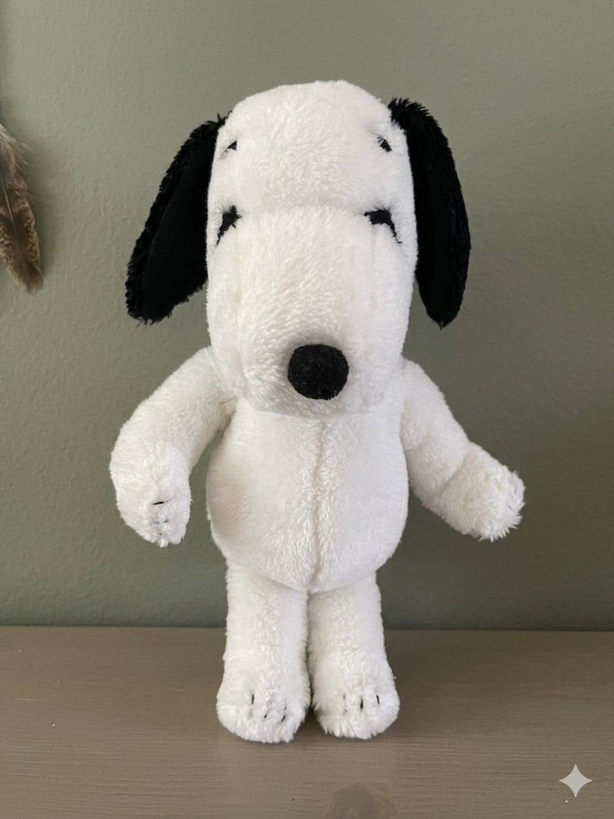 Gave vintage Snoopy knuffel 28cm, Ophalen of Verzenden, Gebruikt, Overige typen