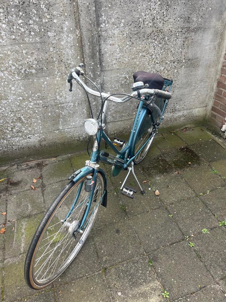 Gazelle damesfiets, Fietsen en Brommers, Fietsen | Dames | Damesfietsen, Ophalen, Velgrem, Gazelle, 53 tot 56 cm