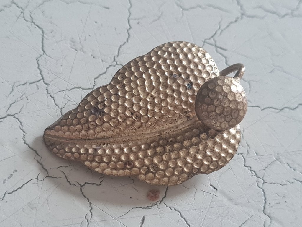 Vintage clip voor sjaal, hoed of in het haar, Antiek en Kunst, Ophalen of Verzenden