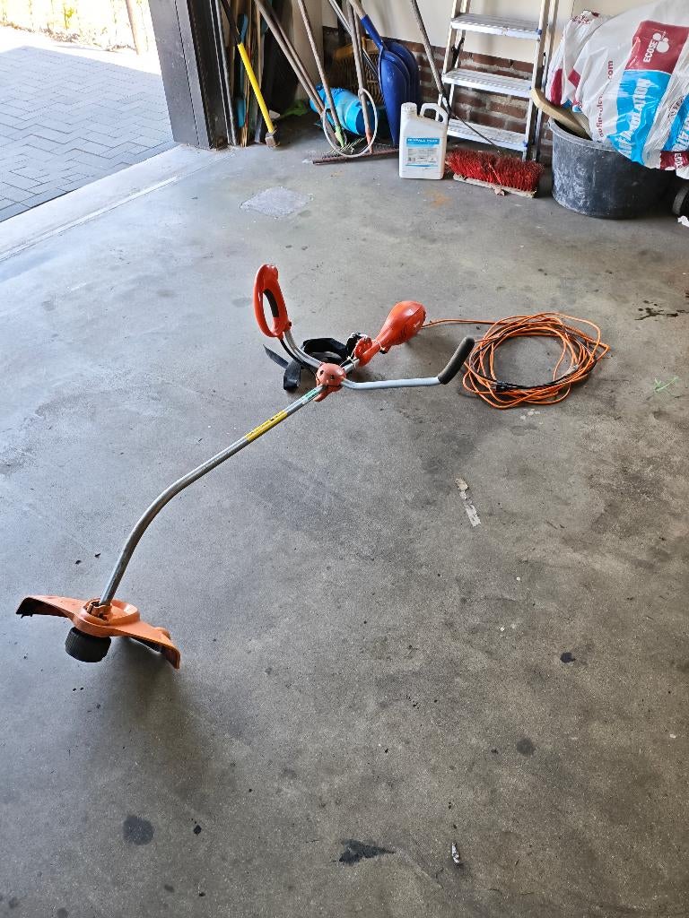 Husqvarna Flymo Samurai 1000XT Trimmer, Tuin en Terras, Grastrimmers, Ophalen, Gebruikt, 30 tot 50 cm, Elektrisch