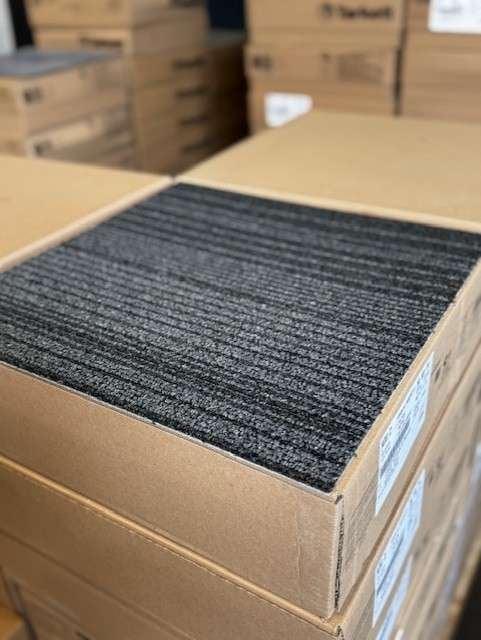 Desso tapijttegels Airmaster 9990 zwart 50x50cm nieuw, Niet ingevuld, Niet ingevuld, Nieuw, Geel