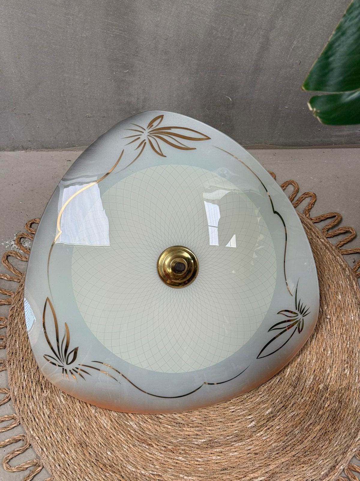 Vintage plafondlamp / plafonnière - jaren ‘60, Ophalen, 52 cm, Gebruikt, Q