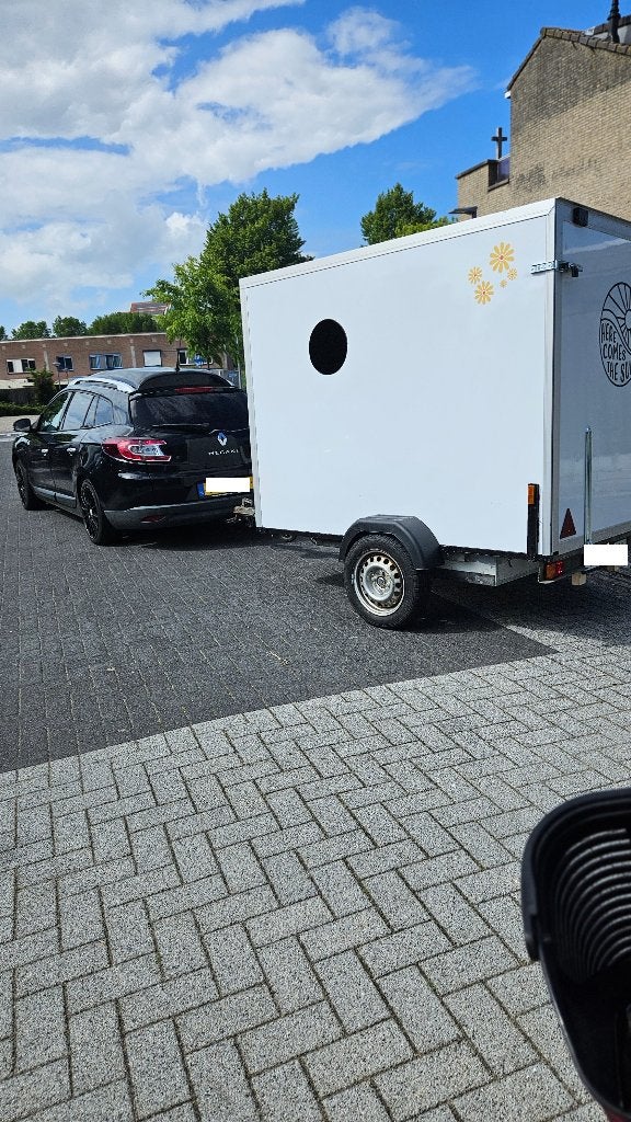 Aanhanger ongeremd enkelas tot 750 kg – Nieuw opgebouwd, Ophalen, Info@cncfrees.nl, Zo goed als nieuw, Info@cncfrees.nl